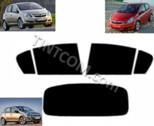                                 Pre Cut Window Tint - Opel Corsa D (5 doors, hatchback, 2007 - …) Johnson Window Films - series Ray Guard
                            